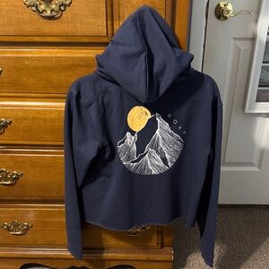 Roxy Easy Afternoon Cropped Hoodie